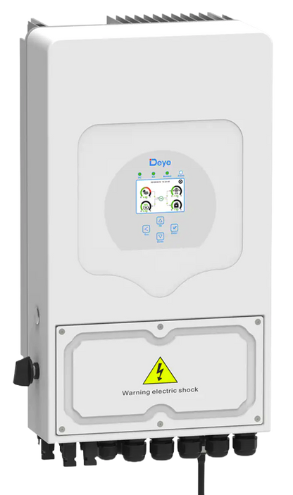 KIT FOTOVOLTAIC HIBRID Monofazat 6kW, Invertor Deye Monofazat + Trina Solar + Baterie Hailei 10kWh